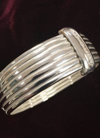 SLANE sterling silver cuff bracelet