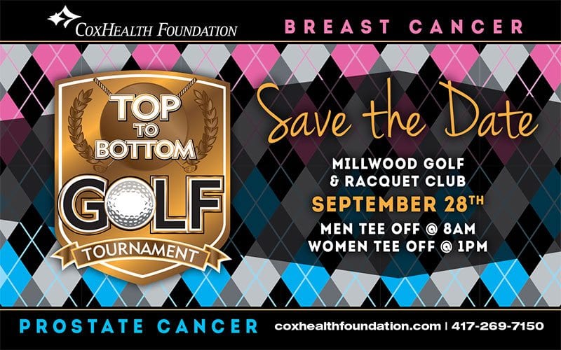 Top to Bottom Golf Tournament (formerly known as Ozarks Women’s Links and Boys Against Breast Cancer)